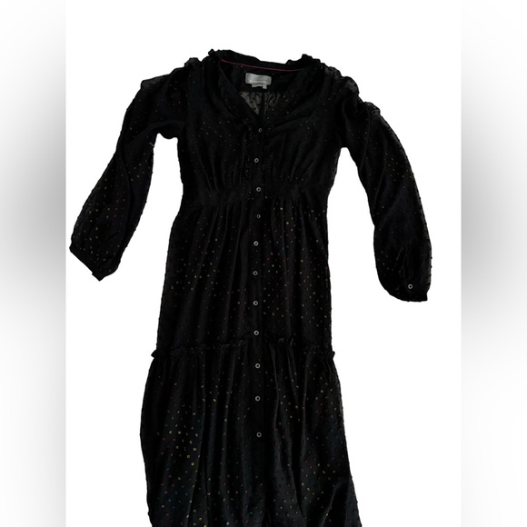 Anthropologie Audrey Clip Dot Shirtdress size: 2 - Picture 2 of 6